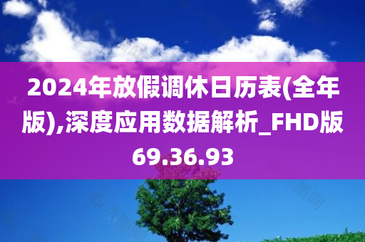 2024年放假调休日历表(全年版),深度应用数据解析_FHD版69.36.93