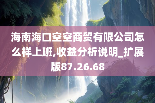 海南海口空空商贸有限公司怎么样上班,收益分析说明_扩展版87.26.68