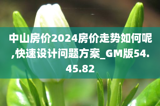 中山房价2024房价走势如何呢,快速设计问题方案_GM版54.45.82