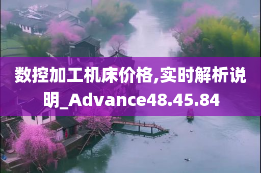 数控加工机床价格,实时解析说明_Advance48.45.84