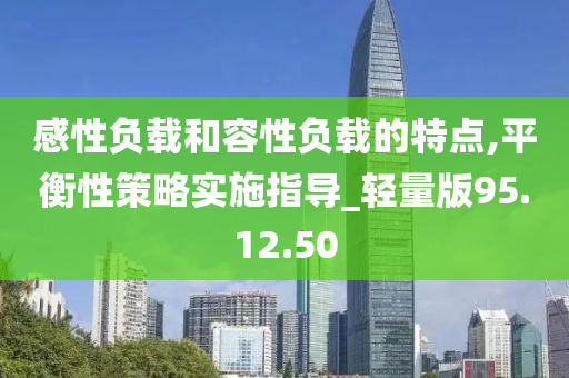 感性负载和容性负载的特点,平衡性策略实施指导_轻量版95.12.50