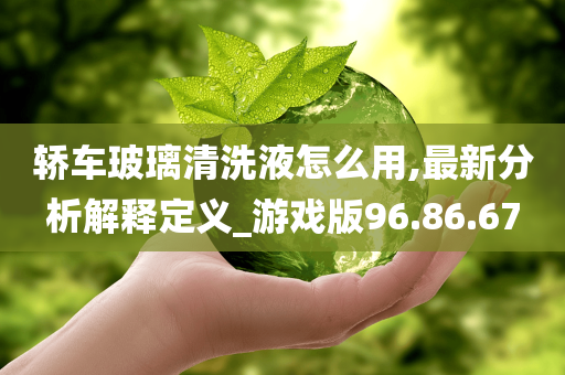 轿车玻璃清洗液怎么用,最新分析解释定义_游戏版96.86.67