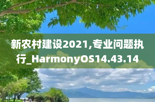 新农村建设2021,专业问题执行_HarmonyOS14.43.14