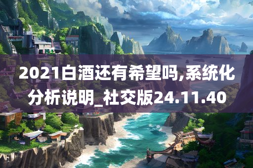 2021白酒还有希望吗,系统化分析说明_社交版24.11.40