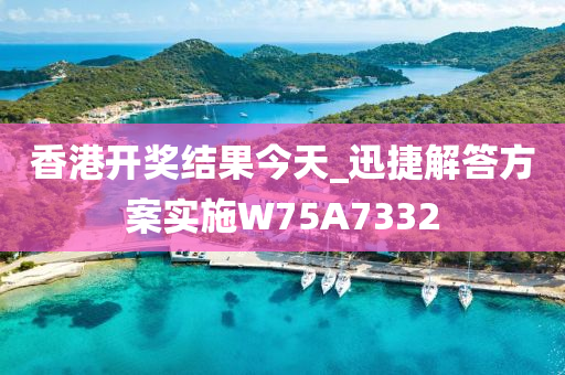 香港开奖结果今天_迅捷解答方案实施W75A7332