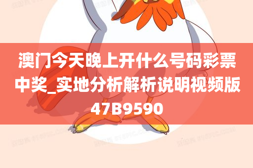 澳门今天晚上开什么号码彩票中奖_实地分析解析说明视频版47B9590