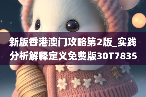 新版香港澳门攻略第2版_实践分析解释定义免费版30T7835