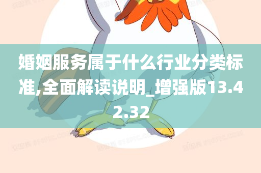 婚姻服务属于什么行业分类标准,全面解读说明_增强版13.42.32