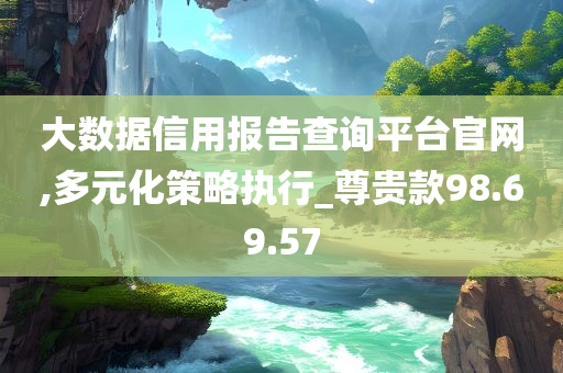 大数据信用报告查询平台官网,多元化策略执行_尊贵款98.69.57