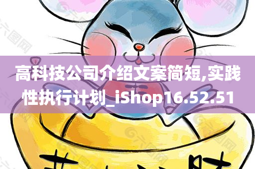 高科技公司介绍文案简短,实践性执行计划_iShop16.52.51