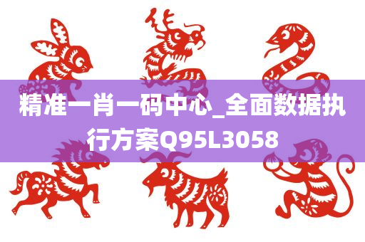 精准一肖一码中心_全面数据执行方案Q95L3058