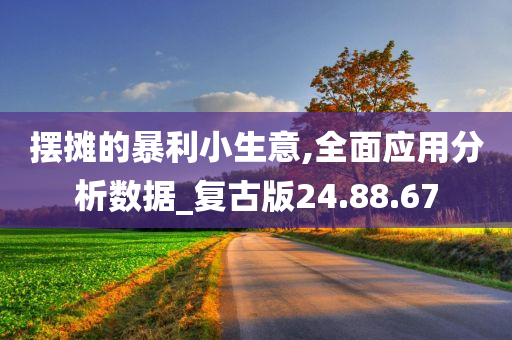 摆摊的暴利小生意,全面应用分析数据_复古版24.88.67