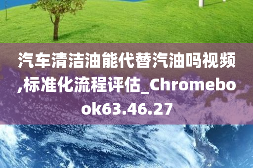 汽车清洁油能代替汽油吗视频,标准化流程评估_Chromebook63.46.27