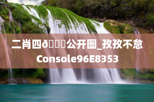 二肖四🐎公开图_孜孜不怠Console96E8353