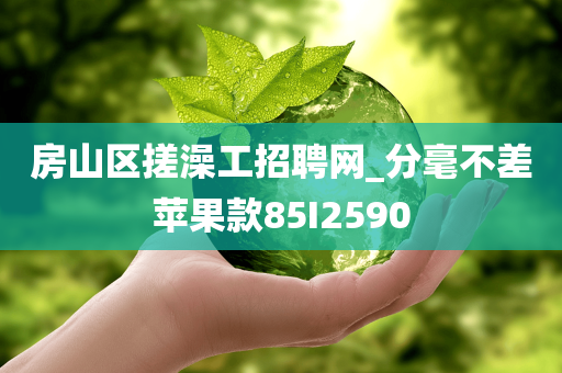 房山区搓澡工招聘网_分毫不差苹果款85I2590