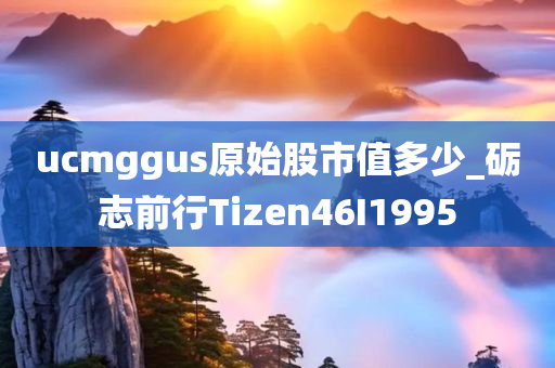 ucmggus原始股市值多少_砺志前行Tizen46I1995