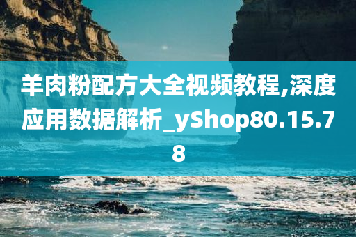 羊肉粉配方大全视频教程,深度应用数据解析_yShop80.15.78