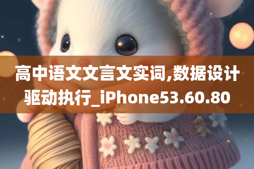 高中语文文言文实词,数据设计驱动执行_iPhone53.60.80