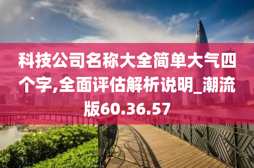 科技公司名称大全简单大气四个字,全面评估解析说明_潮流版60.36.57