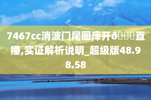 7467cc消波门尾图库开🐎直播,实证解析说明_超级版48.98.58