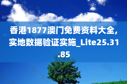 香港1877澳门免费资料大全,实地数据验证实施_Lite25.31.85