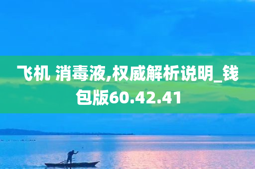 飞机 消毒液,权威解析说明_钱包版60.42.41