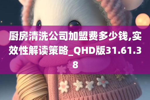 厨房清洗公司加盟费多少钱,实效性解读策略_QHD版31.61.38