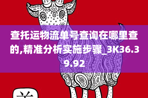 查托运物流单号查询在哪里查的,精准分析实施步骤_3K36.39.92