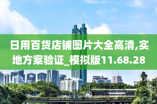 日用百货店铺图片大全高清,实地方案验证_模拟版11.68.28