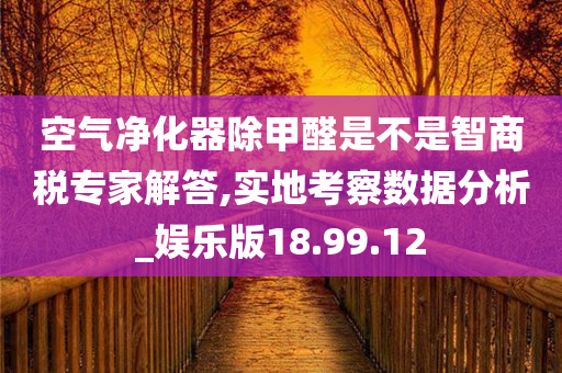 空气净化器除甲醛是不是智商税专家解答,实地考察数据分析_娱乐版18.99.12