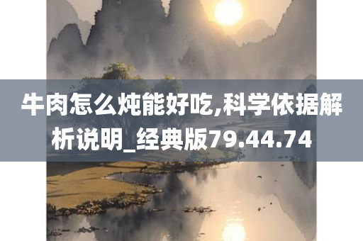 牛肉怎么炖能好吃,科学依据解析说明_经典版79.44.74