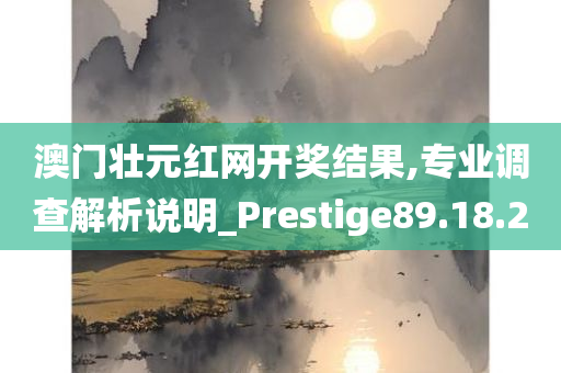 澳门壮元红网开奖结果,专业调查解析说明_Prestige89.18.20