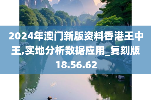 2024年澳门新版资料香港王中王,实地分析数据应用_复刻版18.56.62