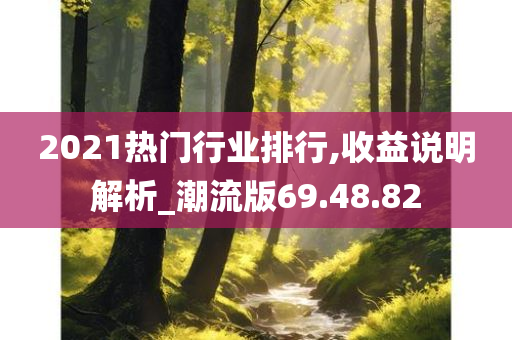 2021热门行业排行,收益说明解析_潮流版69.48.82