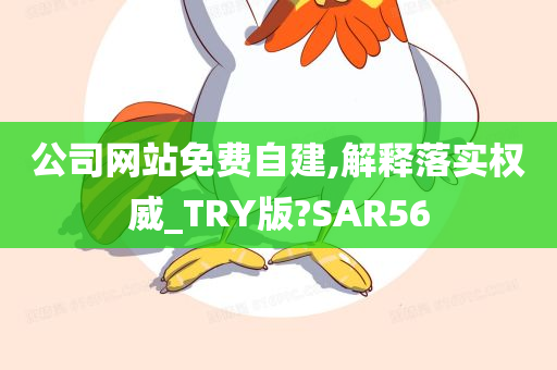 公司网站免费自建,解释落实权威_TRY版?SAR56