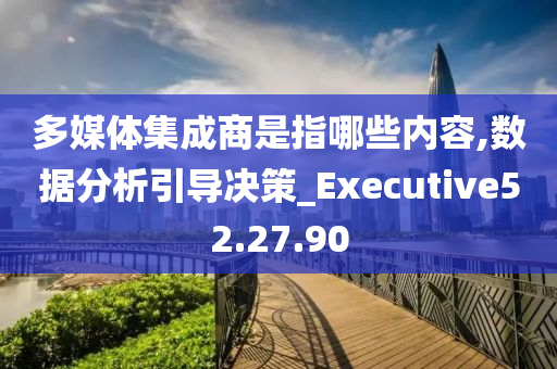 多媒体集成商是指哪些内容,数据分析引导决策_Executive52.27.90