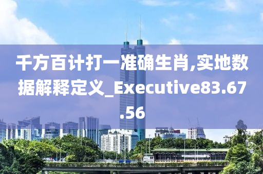 千方百计打一准确生肖,实地数据解释定义_Executive83.67.56