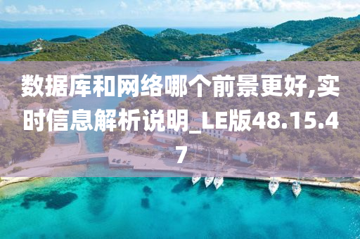 数据库和网络哪个前景更好,实时信息解析说明_LE版48.15.47