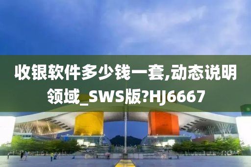 收银软件多少钱一套,动态说明领域_SWS版?HJ6667