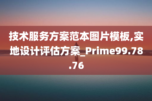 技术服务方案范本图片模板,实地设计评估方案_Prime99.78.76