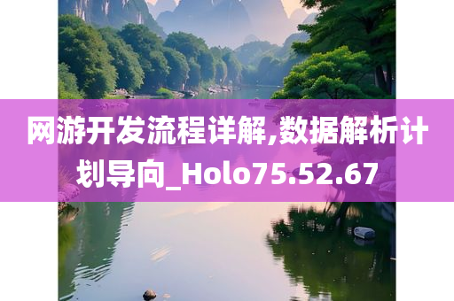 网游开发流程详解,数据解析计划导向_Holo75.52.67