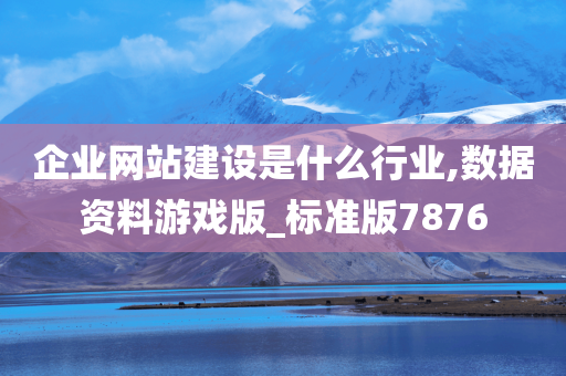 企业网站建设是什么行业,数据资料游戏版_标准版7876