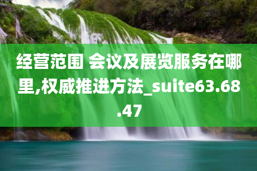 经营范围 会议及展览服务在哪里,权威推进方法_suite63.68.47