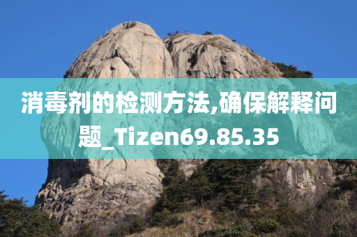 消毒剂的检测方法,确保解释问题_Tizen69.85.35