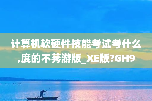 计算机软硬件技能考试考什么,度的不莠游版_XE版?GH9