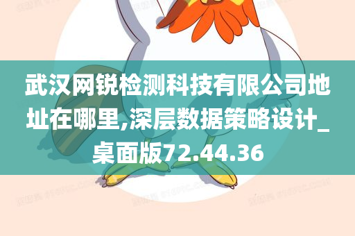 武汉网锐检测科技有限公司地址在哪里,深层数据策略设计_桌面版72.44.36