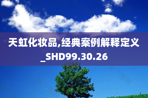 天虹化妆品,经典案例解释定义_SHD99.30.26