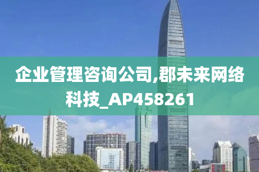 企业管理咨询公司,郡未来网络科技_AP458261