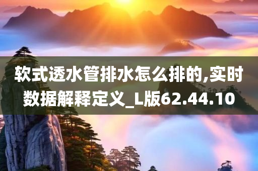 软式透水管排水怎么排的,实时数据解释定义_L版62.44.10