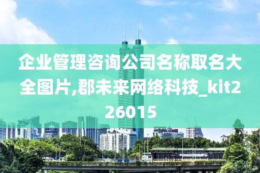 企业管理咨询公司名称取名大全图片,郡未来网络科技_kit226015